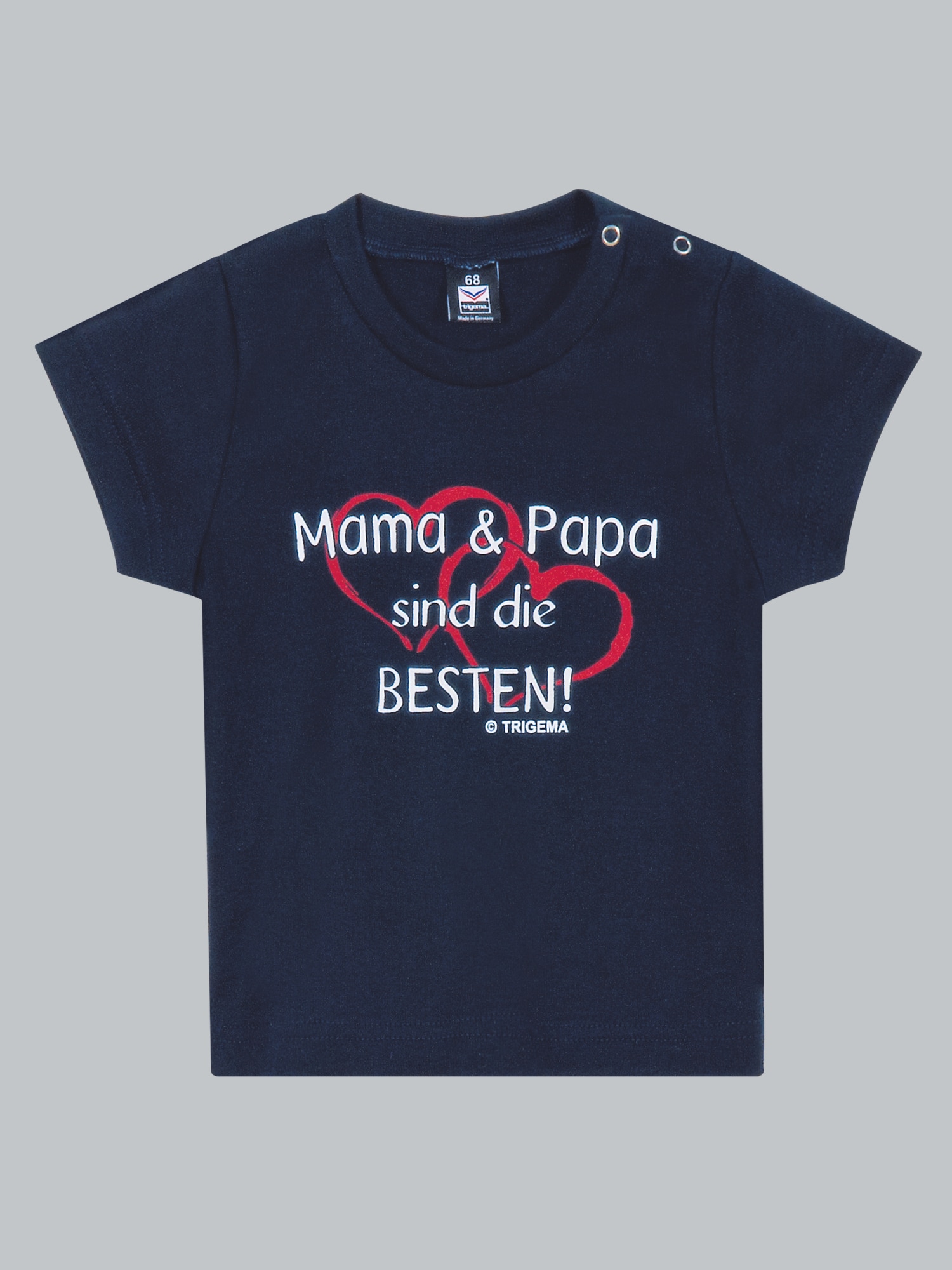 T-Shirt Mama & Papa Navy