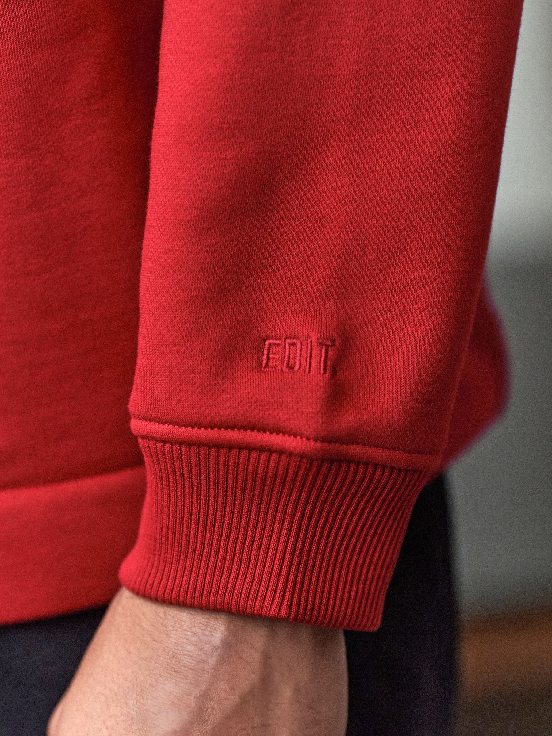 Rood - EDIT sweatshirt