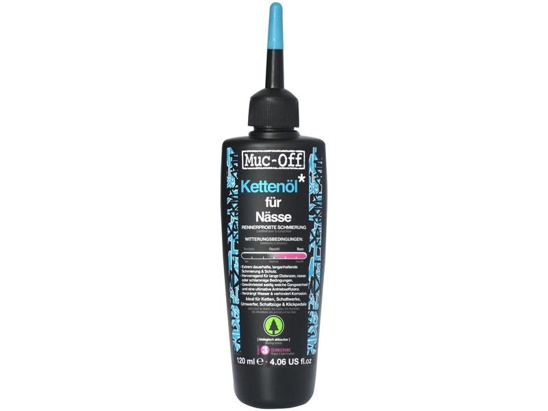 Muc-Off Kettenöl Wet Lube 120 ml Nasswetterschmiermittel für Fahrräder