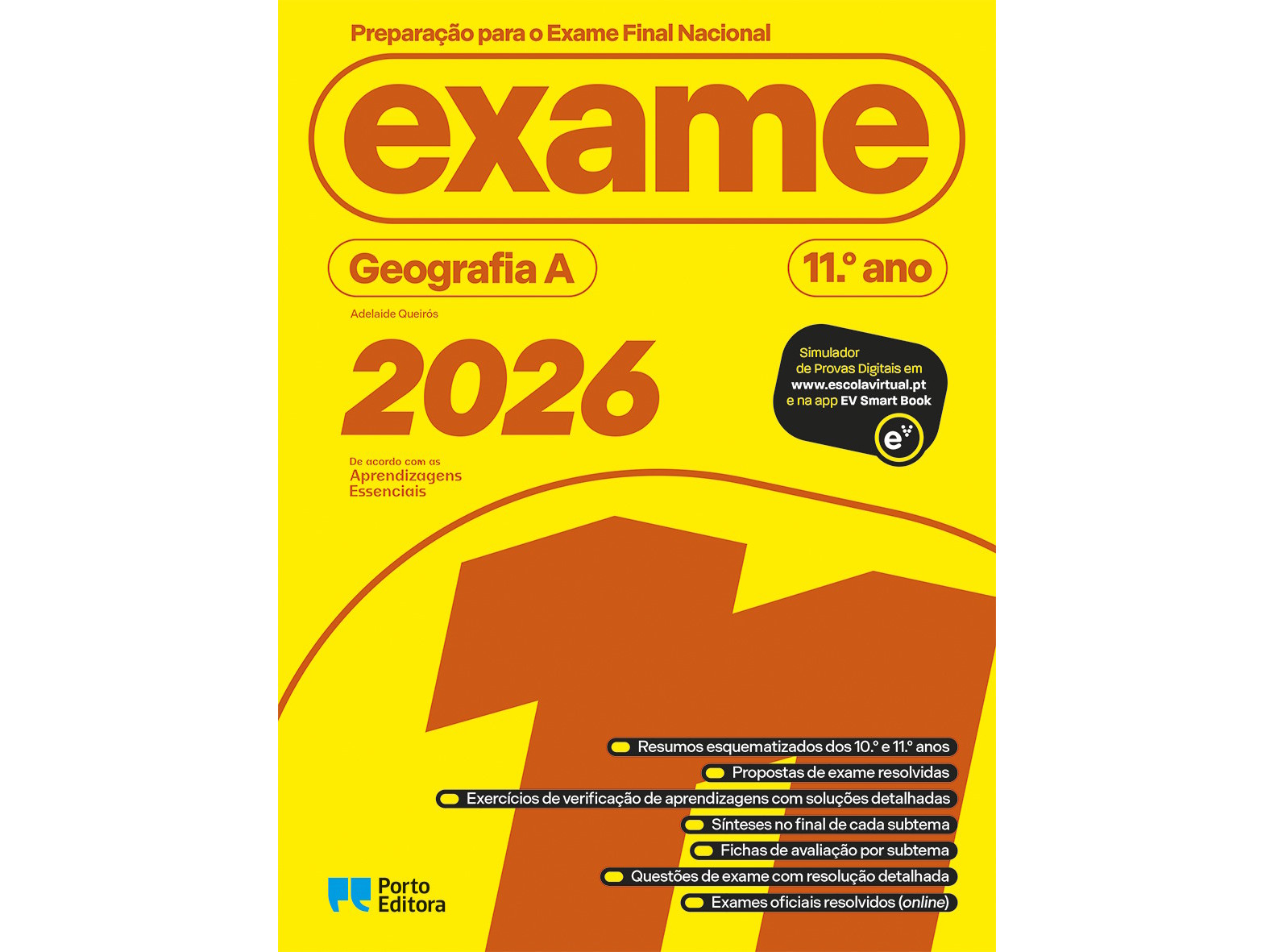 LIVRO PREPARAÇÃO PARA O EXAME FINAL NACIONAL 2026 GEOGR A 11