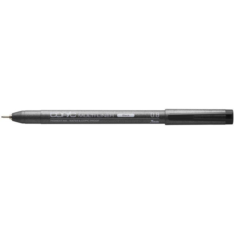 Copic Fineliner Multiliner, 0.8 mm, schwarz