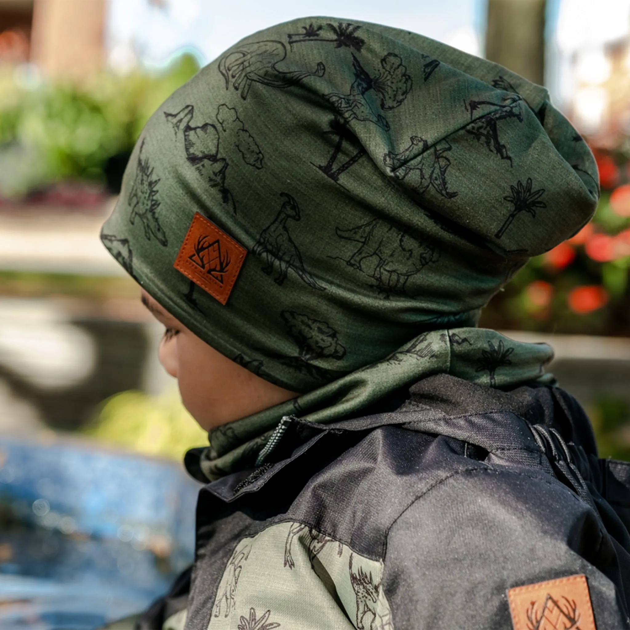 Deer Mountain Tuque Dinos 7-14ans