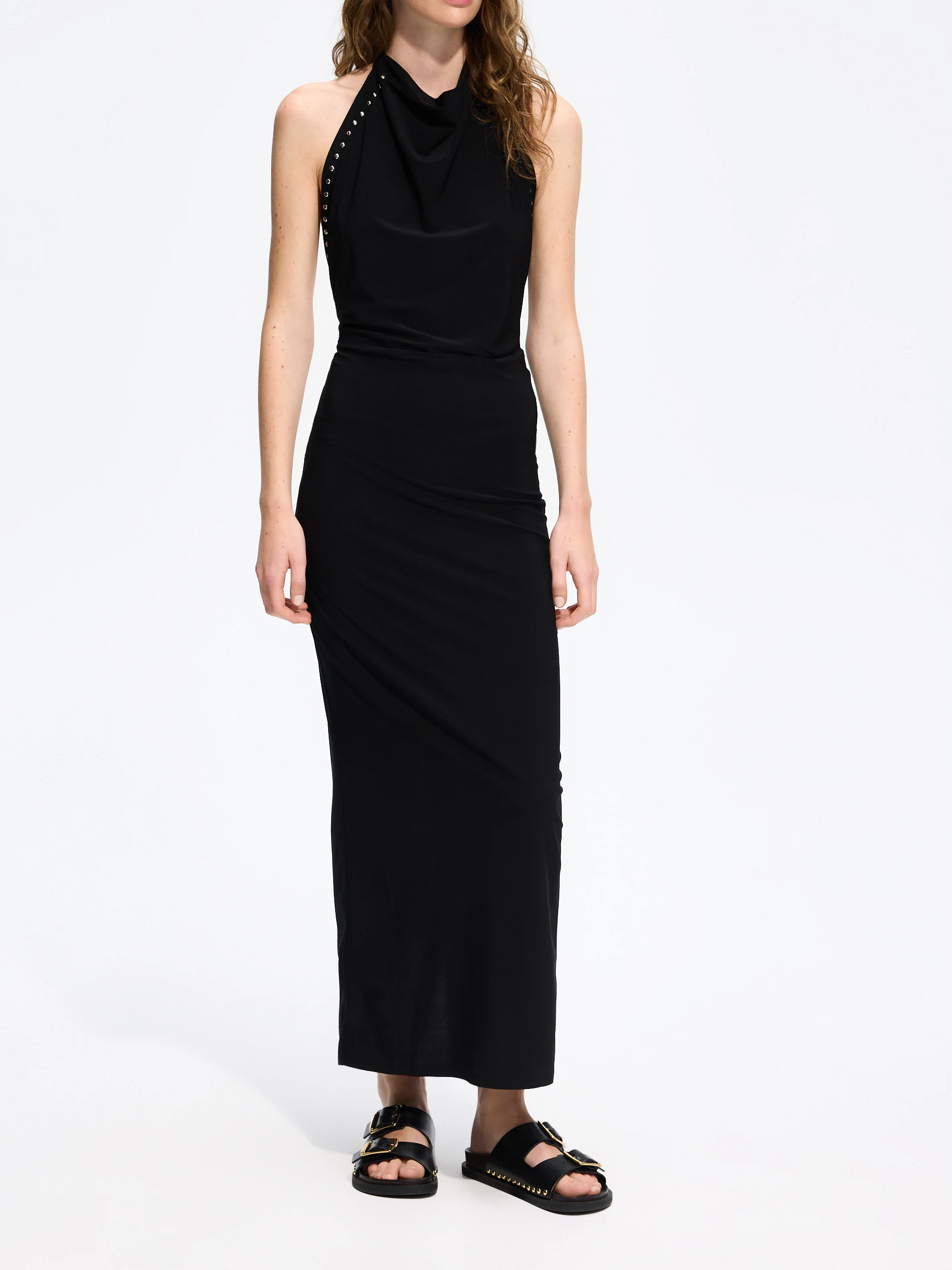 Kleid mit Halter-Ausschnitt