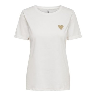 Tee-shirt à manches courtes femme Kita ONLY