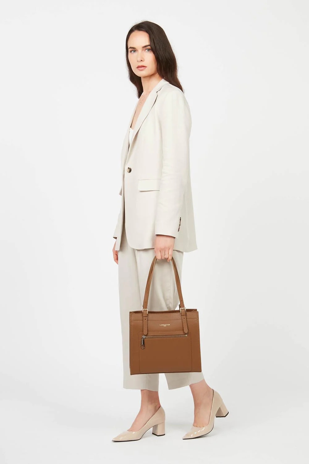 Foulonné Double-Sac cabas épaule