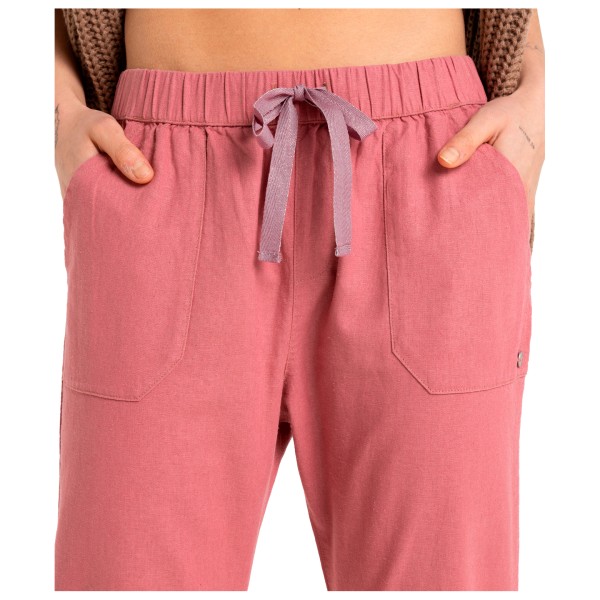 Roxy - Women's On The Seashore Linen Cargo Trousers - Pantalon de loisirs