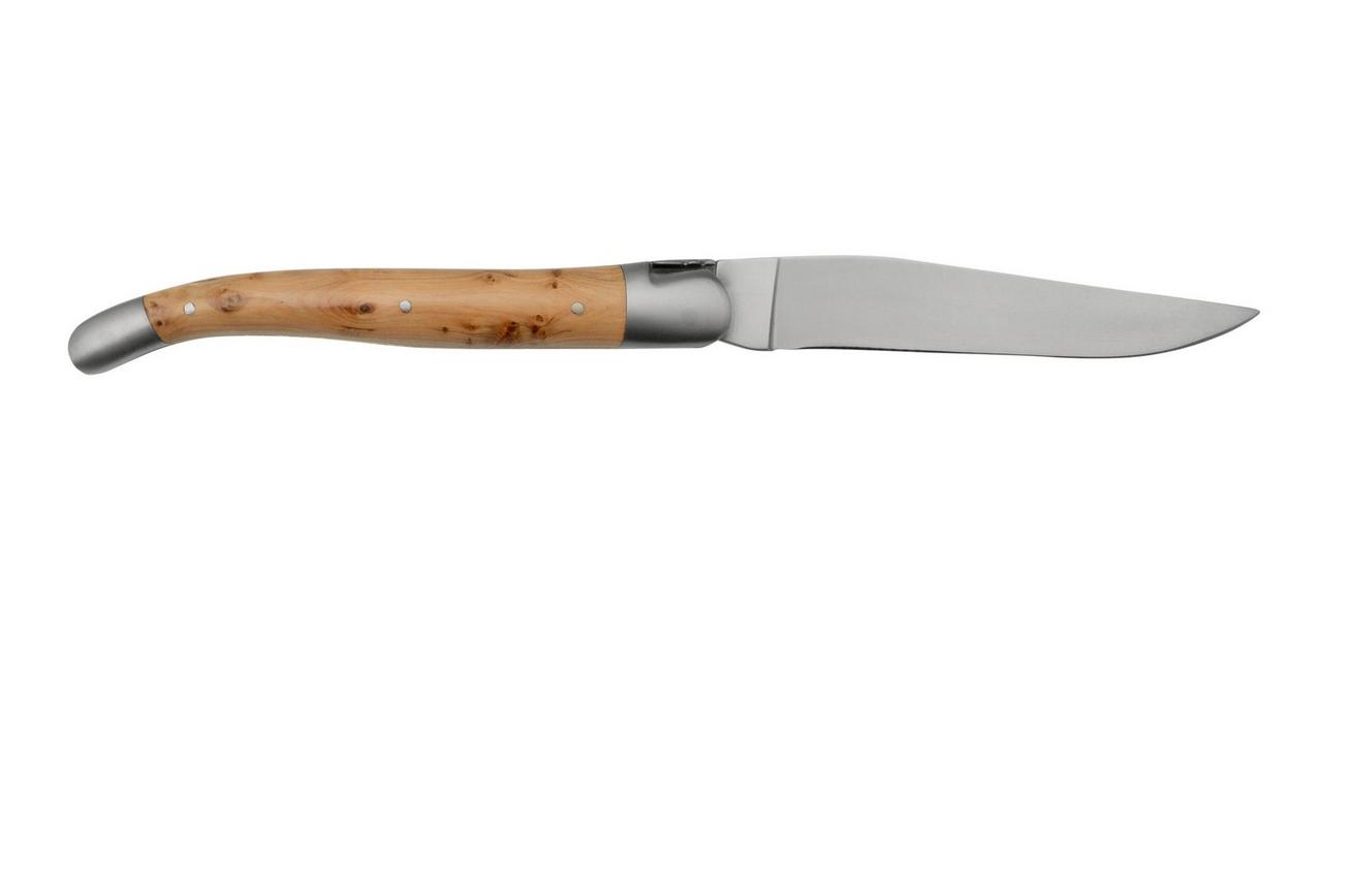 Forge de Laguiole Boraldes Edition 1212EINGE Satin Bolsters Jeneverbeshout, zakmes