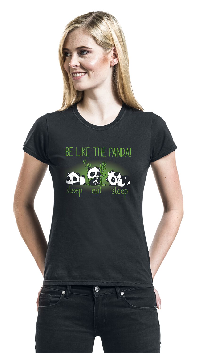 Be Like The Panda! | Tierisch T-Shirt Manches courtes