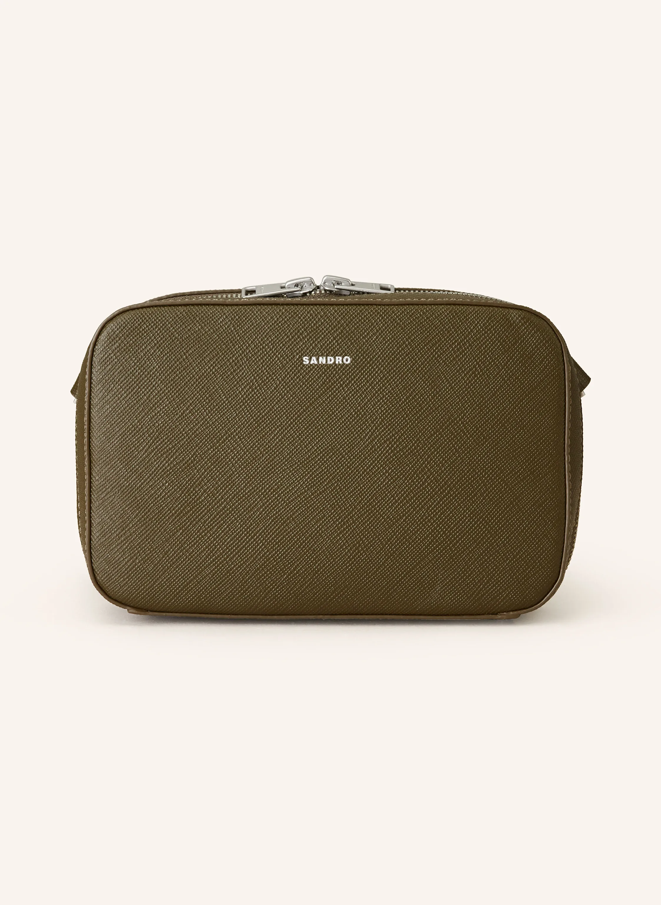 SANDRO Saffiano-Gürteltasche