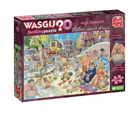 Jumbo Spiele Puzzle - Wasgij Retro Destiny 8: High Season! 1000 Teile