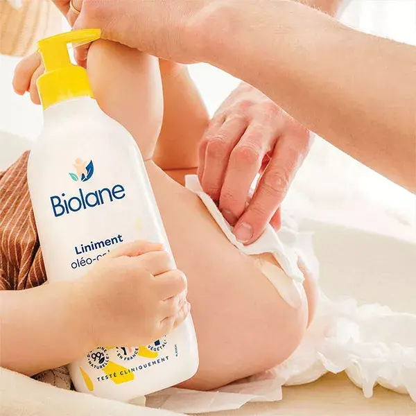 Biolane - Linimento Oleo-calcário - Bebê - Pele Sensível - 300ml