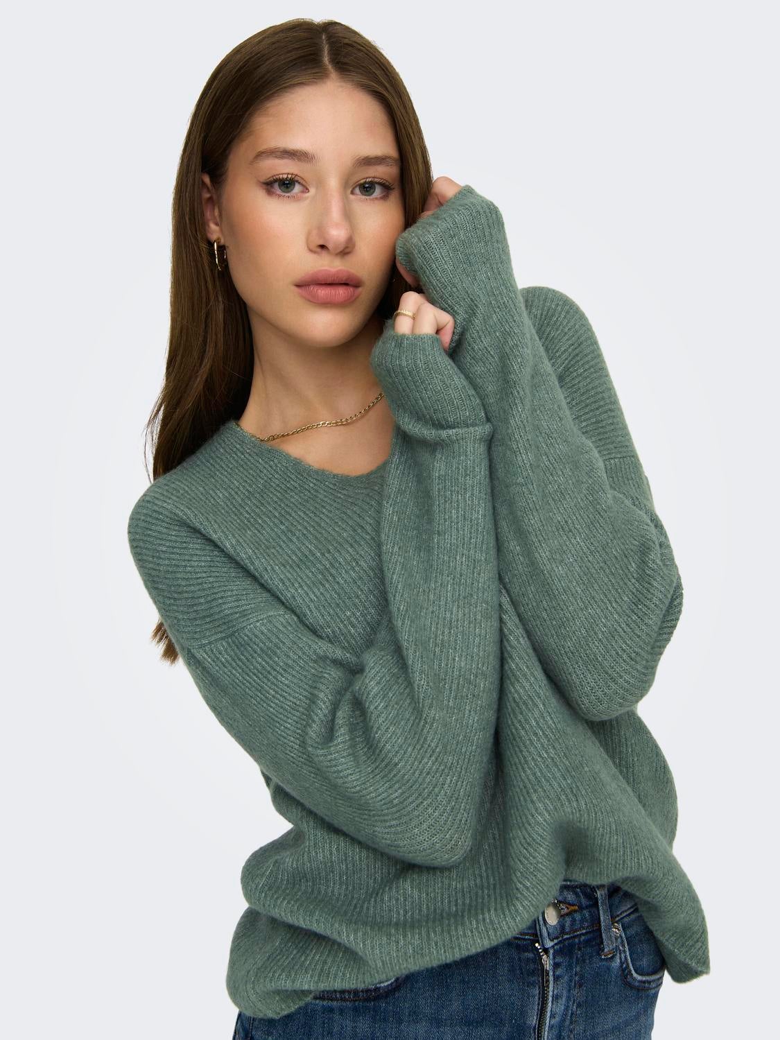 ONLCAMILLA Strickpullover Laurel Wreath