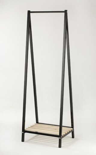 Garderobe Walter Schwarz 53x162x42 cm