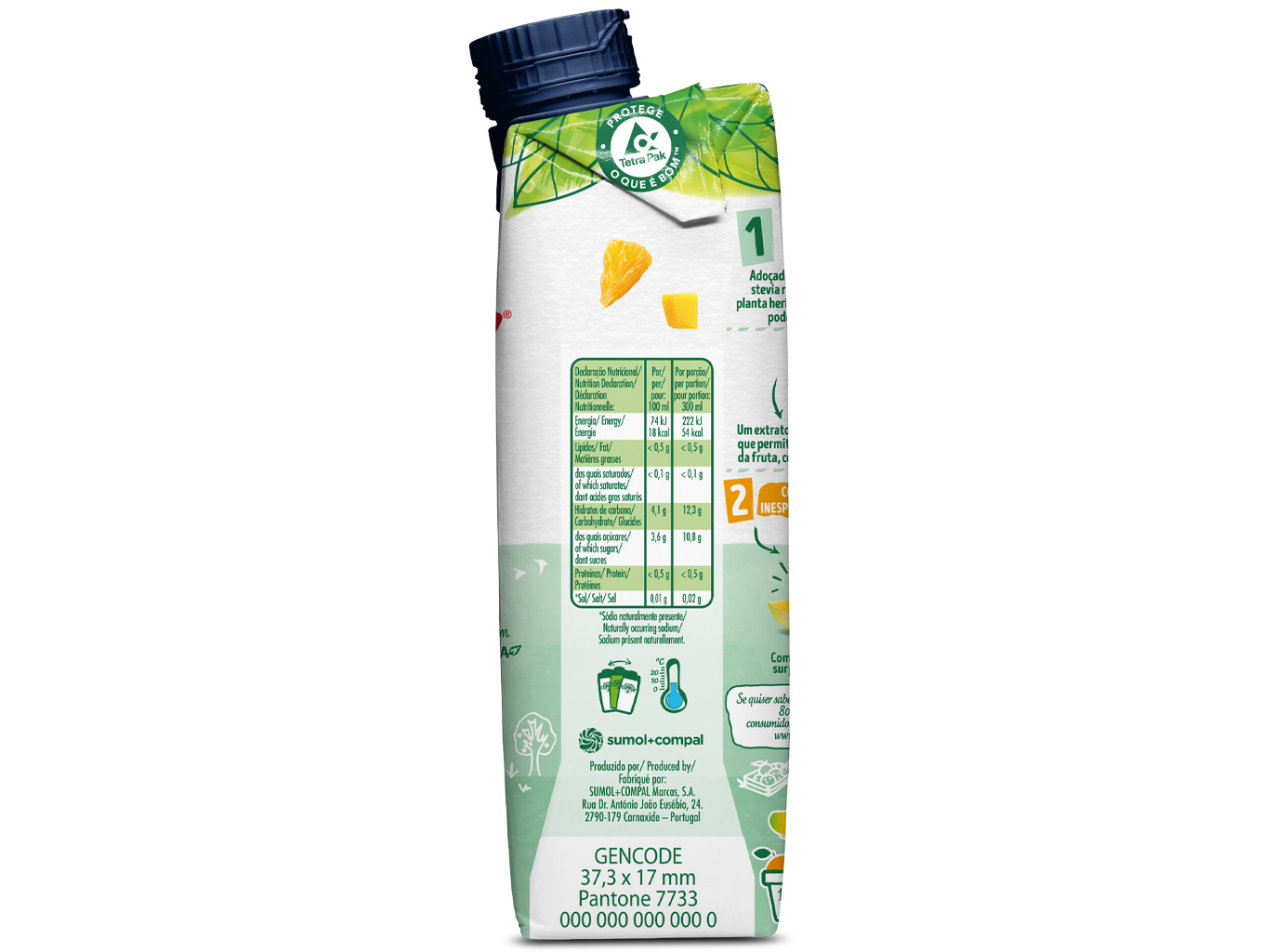 NÉCTAR COMPAL VITAL MANGA LARANJA 0.30L