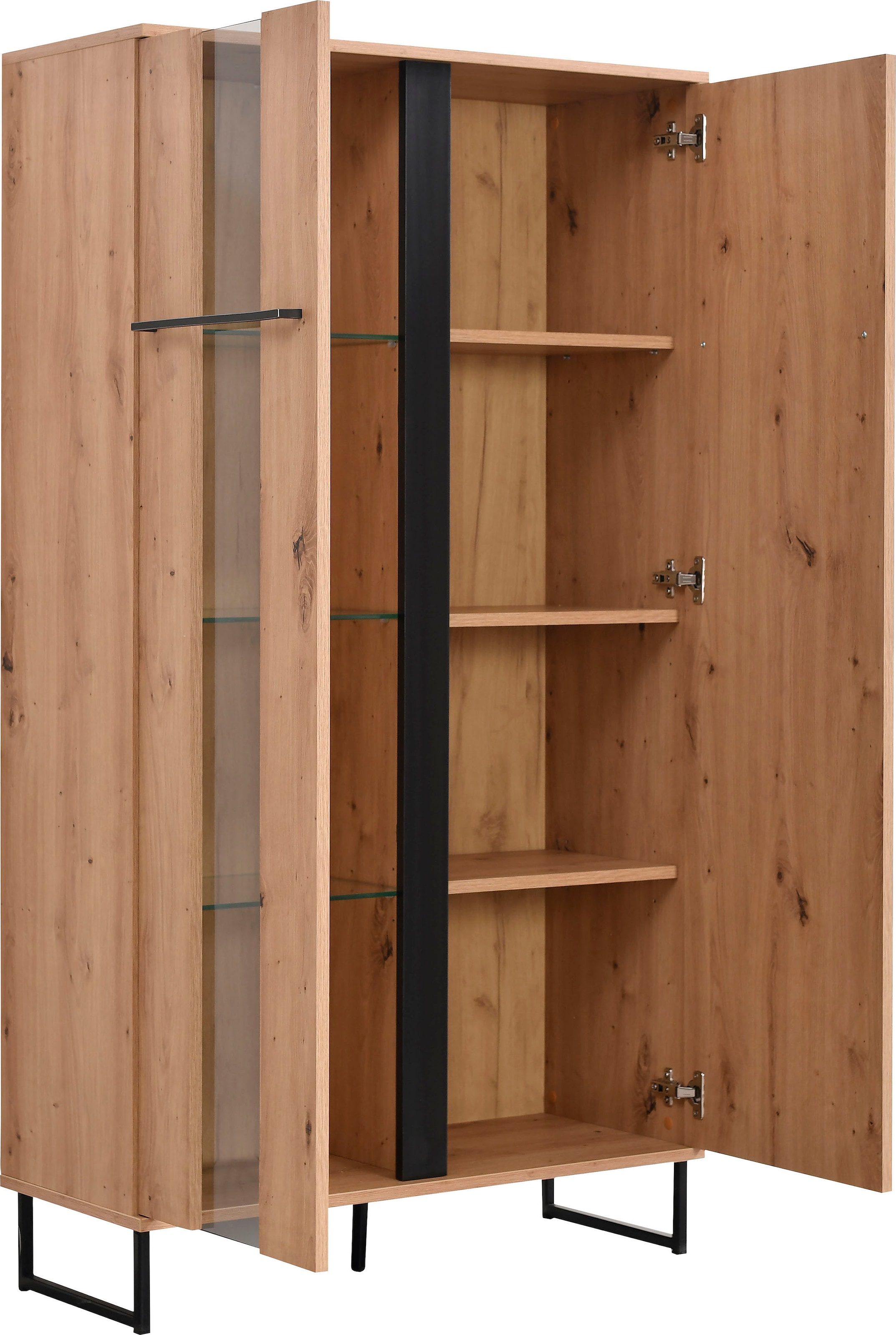 INOSIGN Highboard »Sardinia« Vitrine, Breite 84 cm