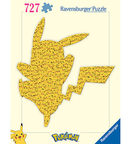Ravensburger Puzzlespiel - 727 Teile - Pokémon Geformtes Pikachu