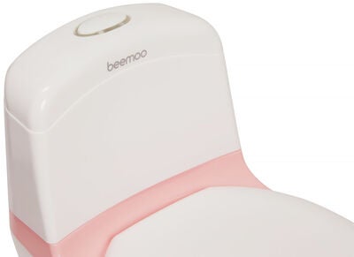 Beemoo CARE Toalettpotte med Lyd, White/Pink
