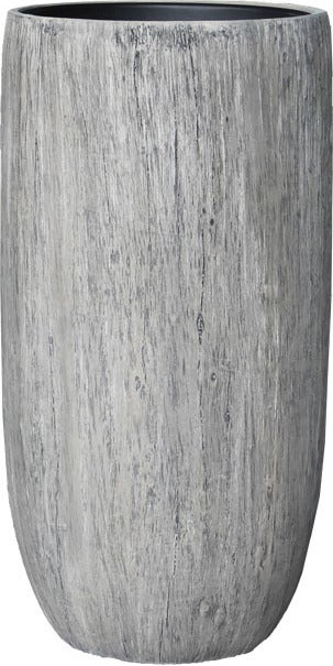 Intratuin bloempot Mick grijs D 30 H 65 cm
