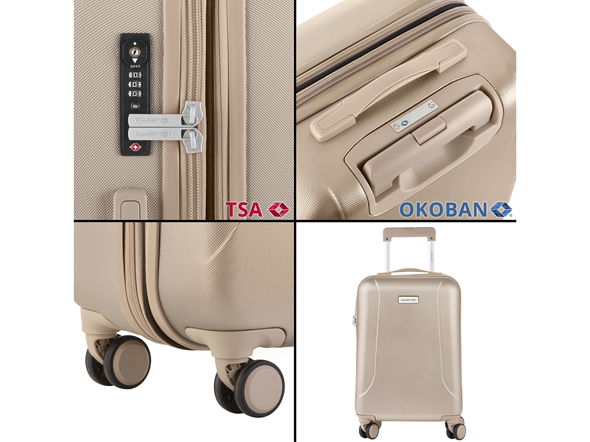 CarryOn Skyhopper 55 cm reiskoffer - Champagne