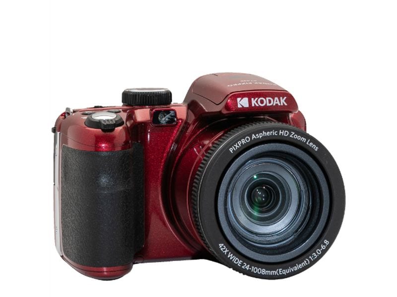 Kodak Fotokamera Pixpro AZ425 Rot Digitalkamera mit 42-fachem optischem Zoom