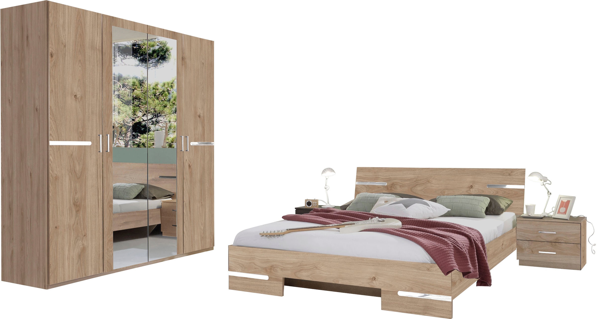 Wimex Komplettschlafzimmer »Anna« 4 Stk. tlg. Spar Set