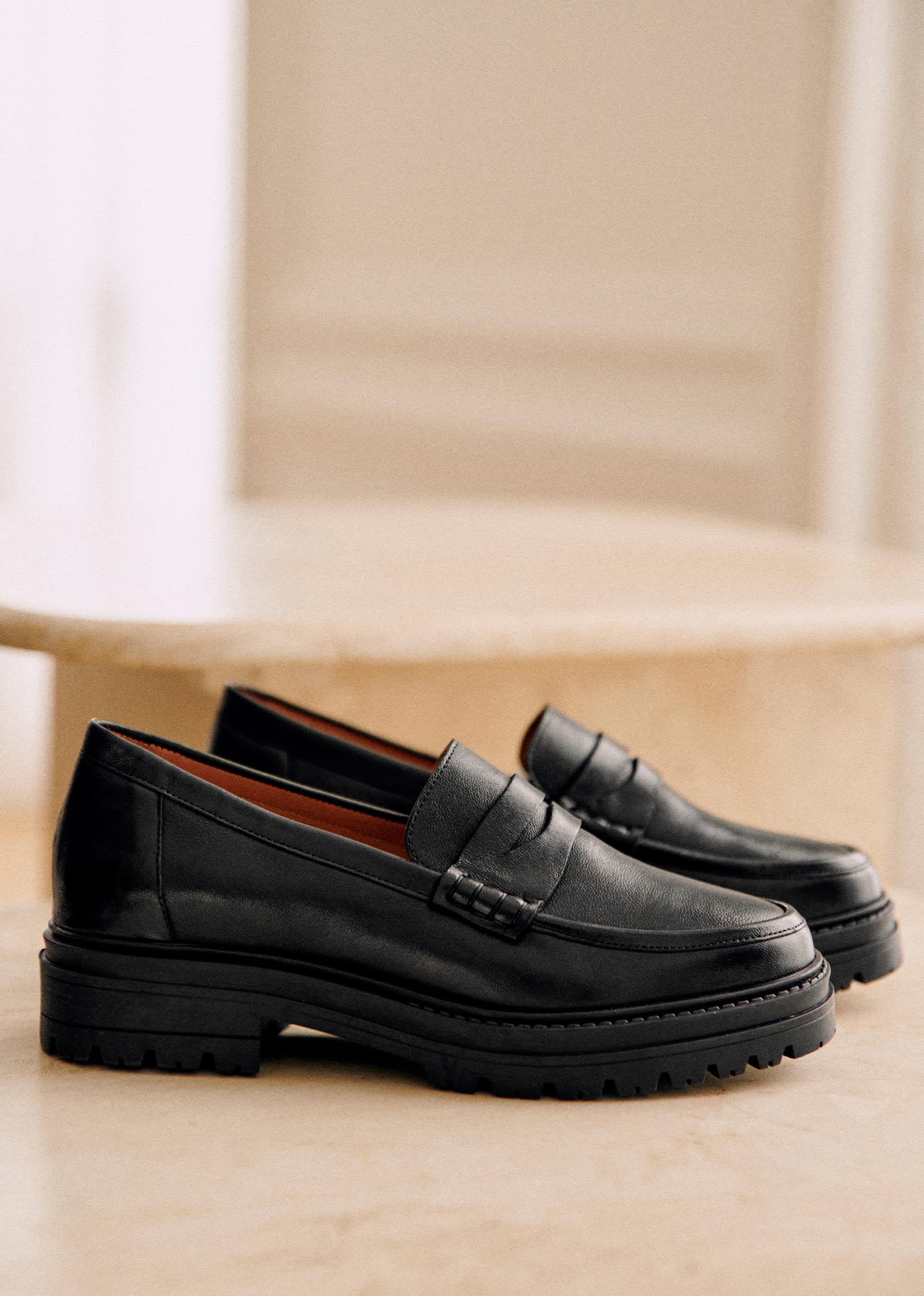 Mocassins Albane - Noir Lisse - SOULIERS/SOULIERS Mocassins 5906304