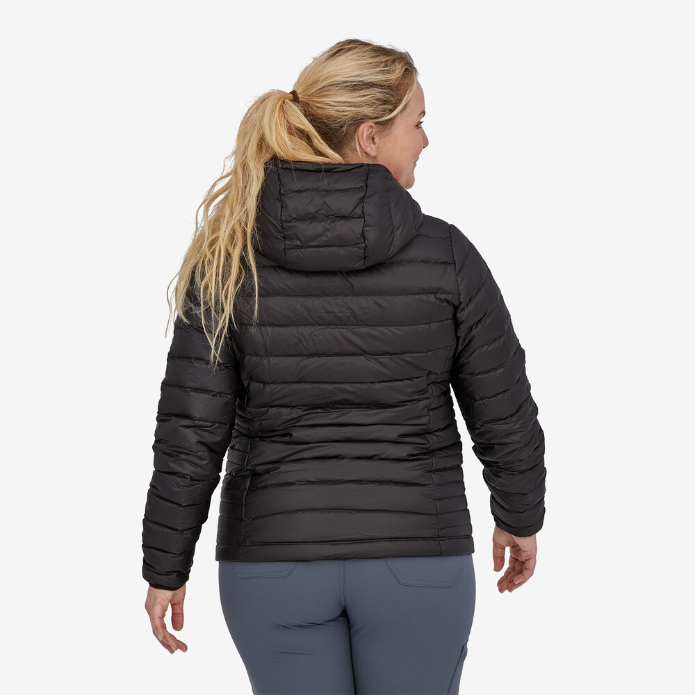 Damen-Daunenpullover mit Kapuze