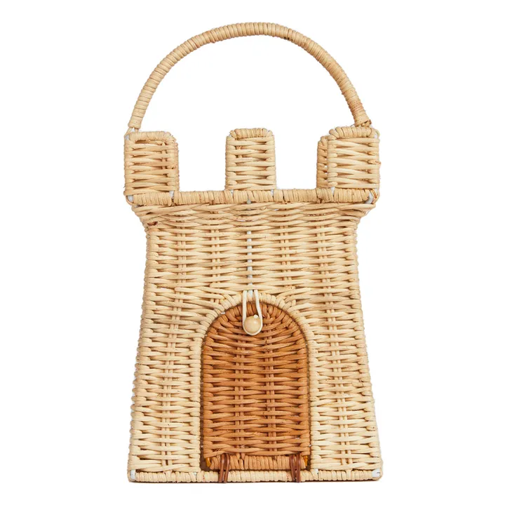 Olli Ella Panier en rotin Château