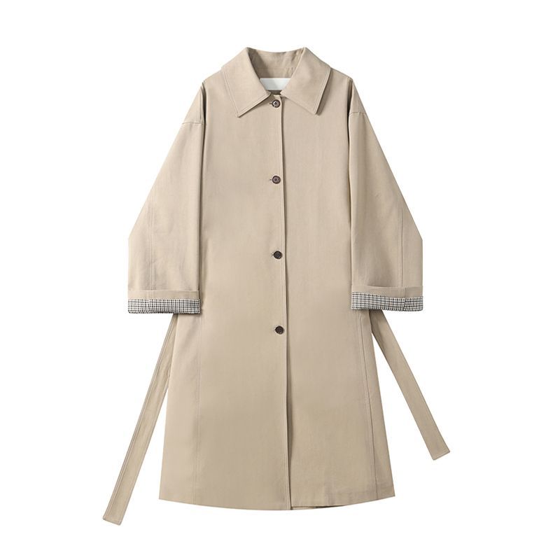 Eiffekee - Trenchcoat met enkele rij knopen