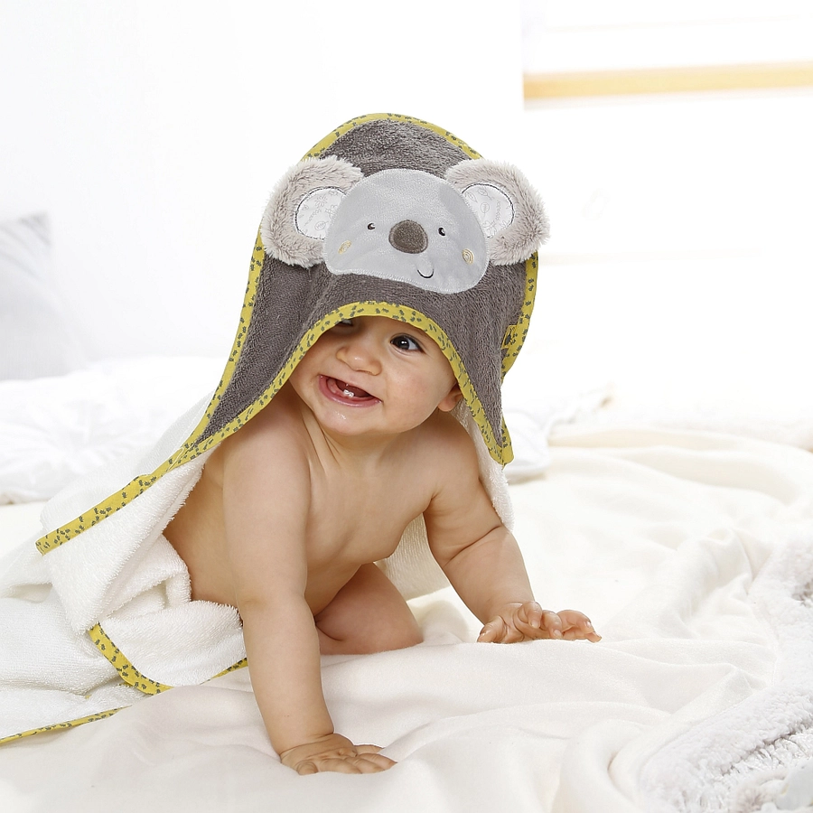 fehn®  Kapuzenbadetuch Koala