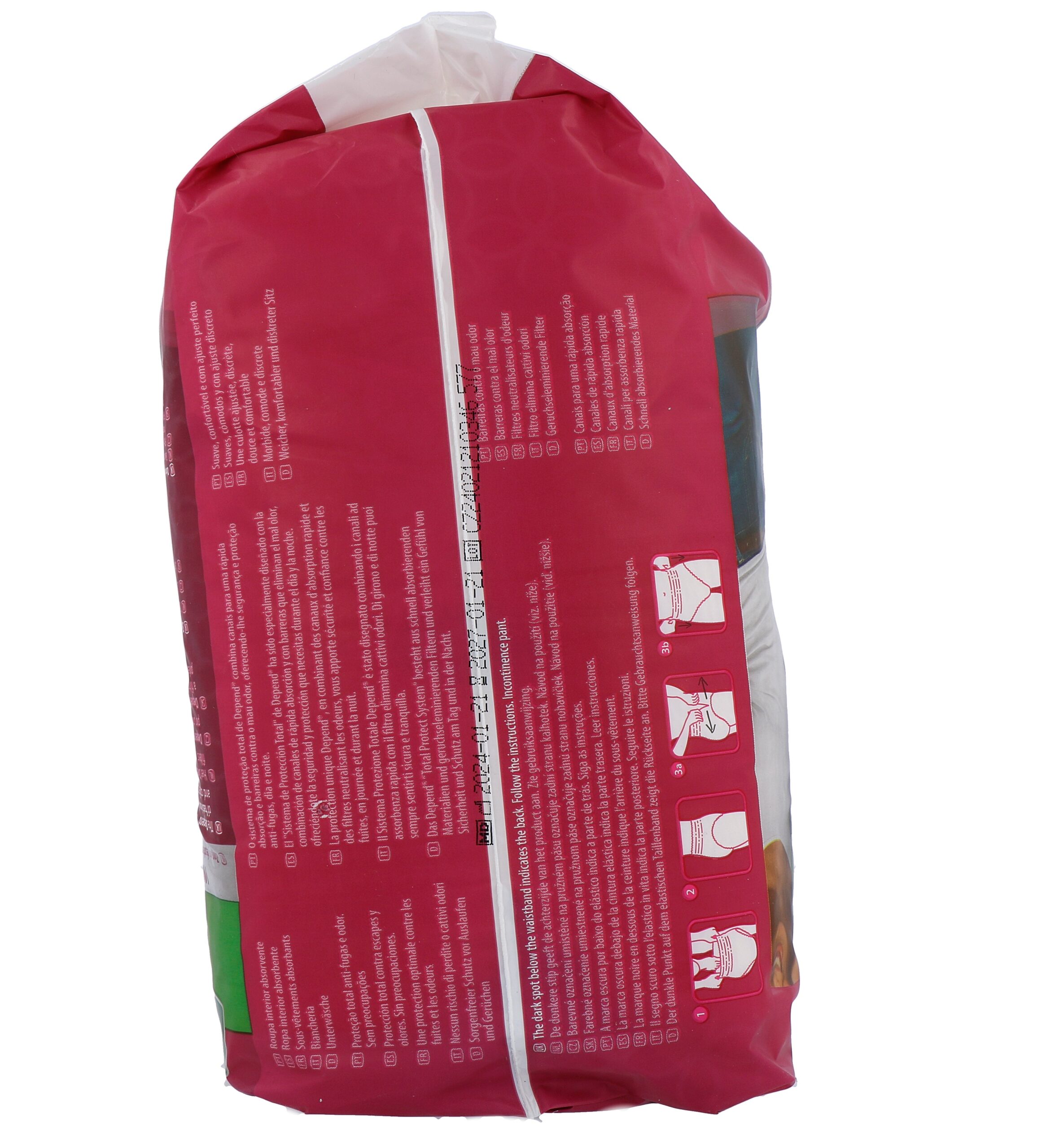 Depend Pants normal maat L (9 stuks)