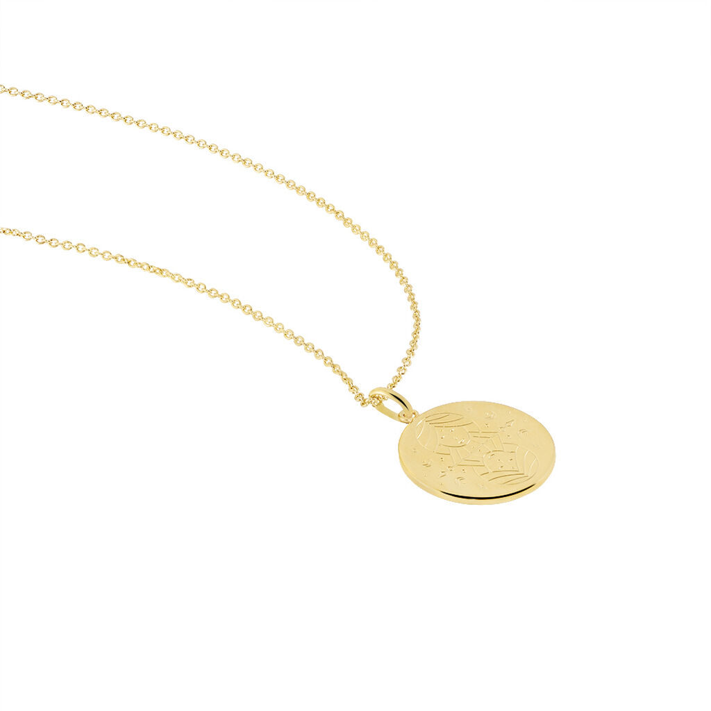 Collier Astro Plaqué Or