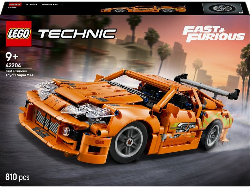 LEGO® Technic Fast and Furious Toyota Supra MK4 42204 Spielzeugauto für Fans von Fast and Furious