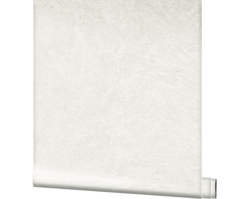 Vliesbehang 32813 Vintage Deluxe effen zilver