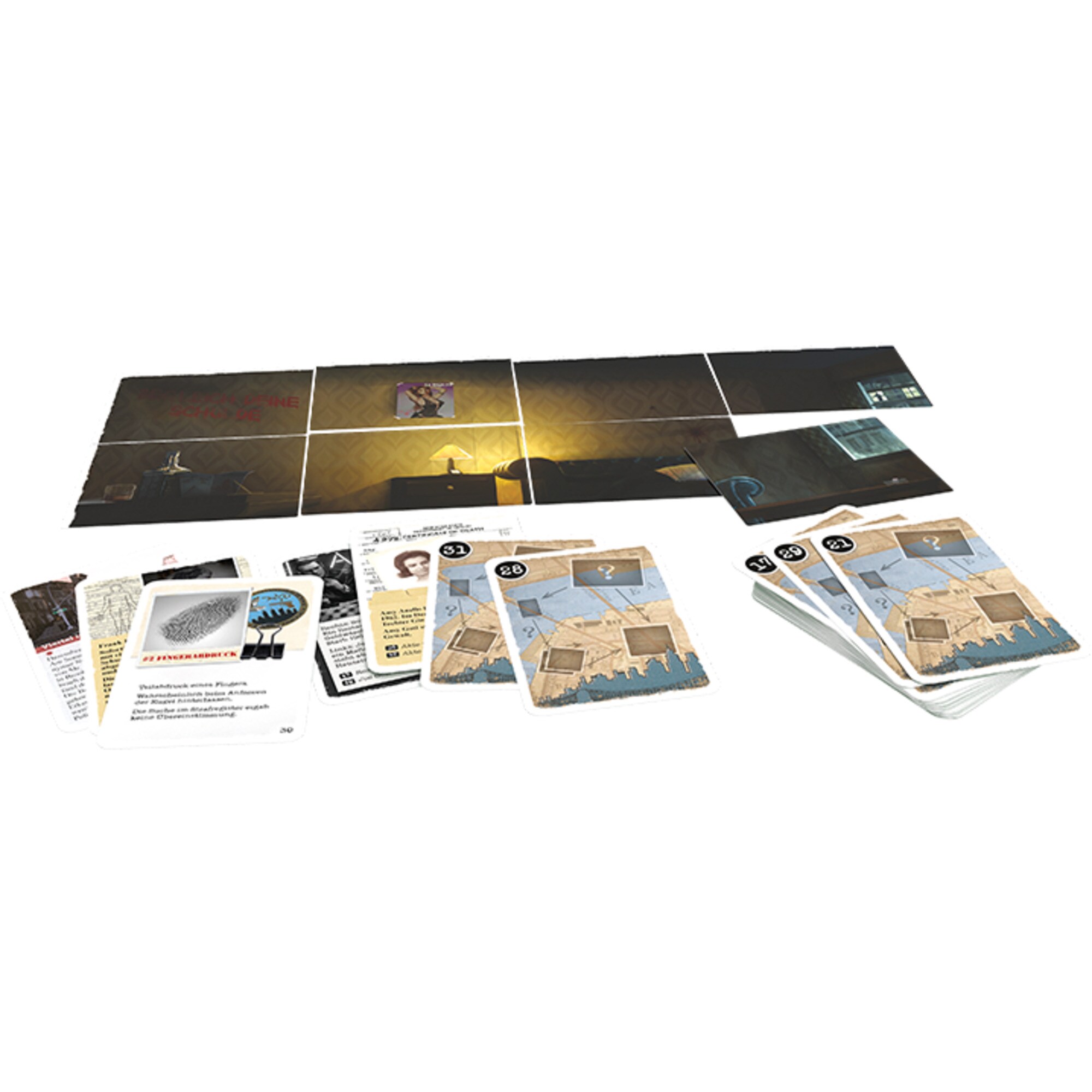 Asmodee Kartenspiel Crime Zoom Fall 1: Sein letztes Blatt
