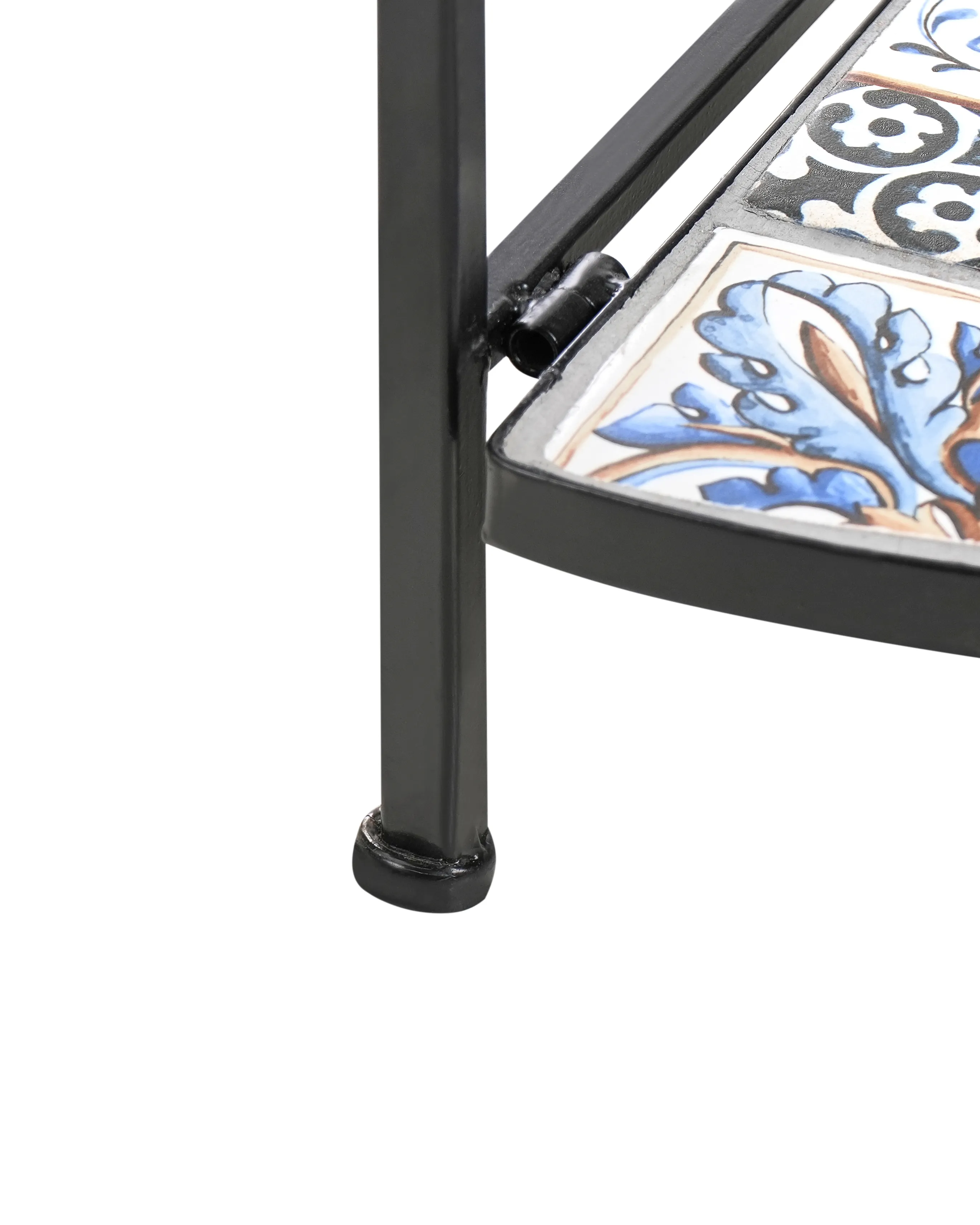 Rek FAVARA Metaal 43 cm 32 cm Zwart