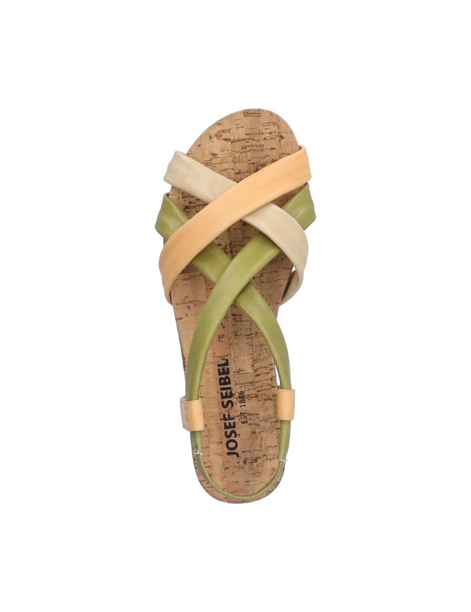 Sandale Henriette 01, oliv-multi