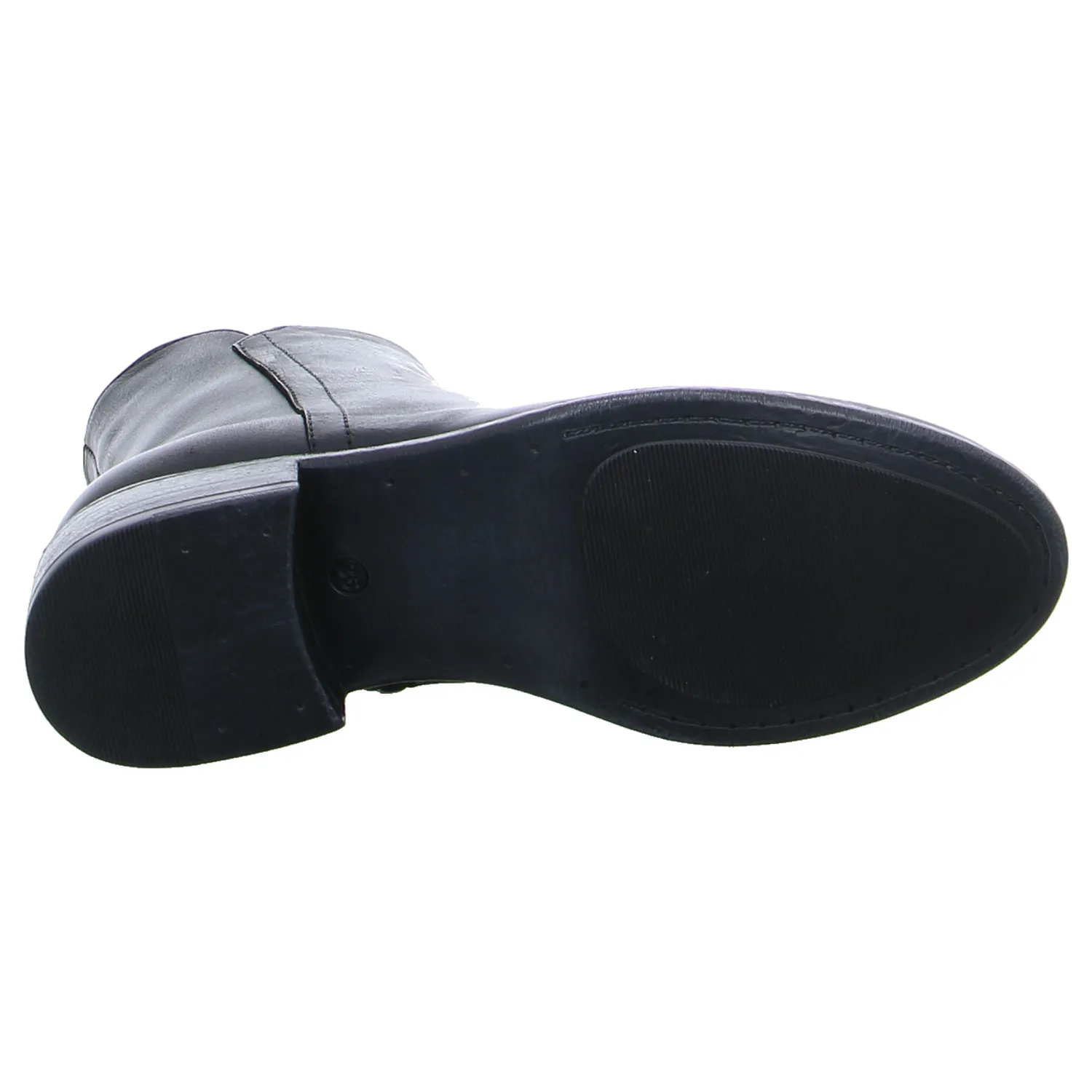 SCHUHENGEL Boot Schwarz Leder