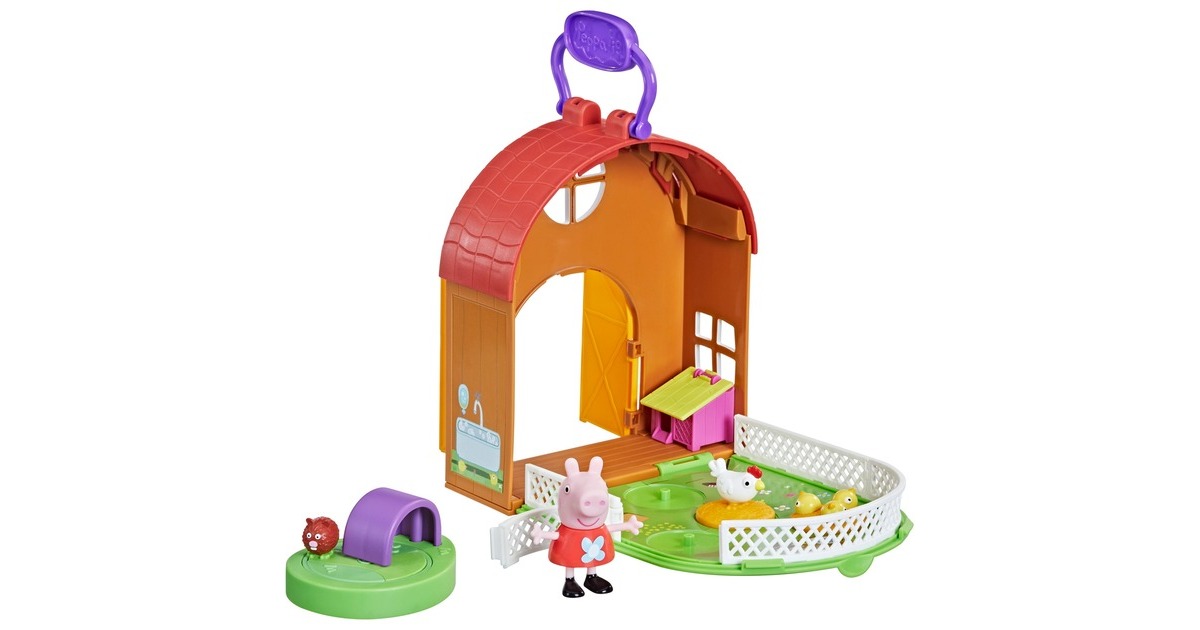 HasbroPeppa Pig Peppa's Kinderboerderij Plezier Speelfiguur
