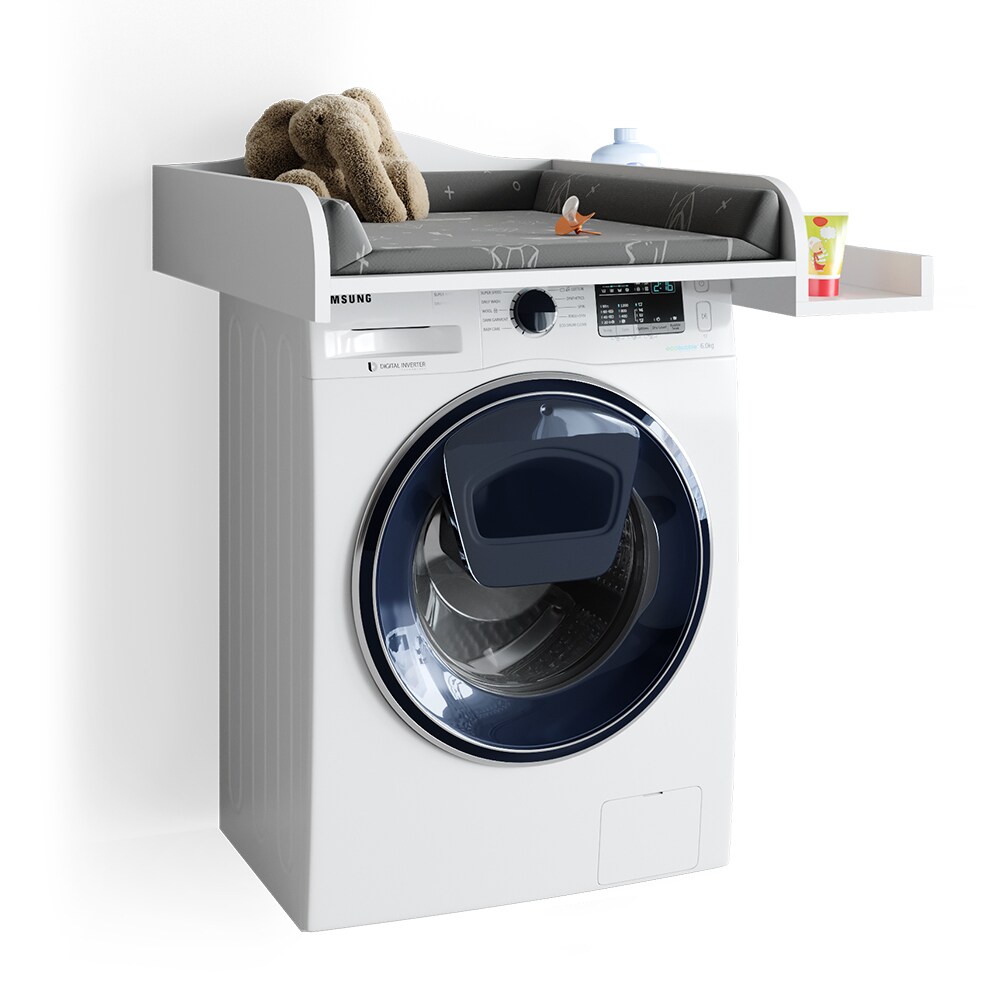 Vicco Wickelaufsatz Wickelauflage mit Ablage Wickeltischaufsatz Waschmaschine