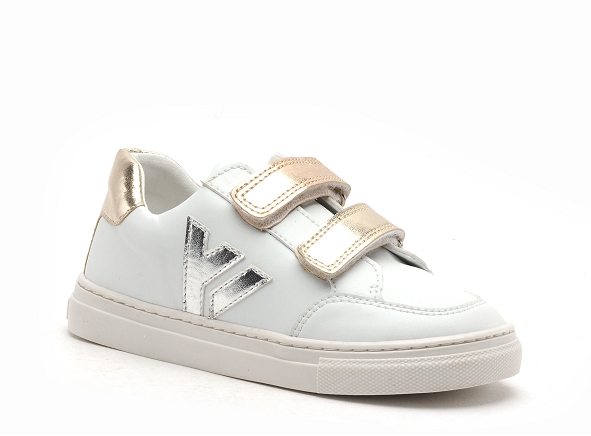 Bellamy basses enfant fillette game blanc