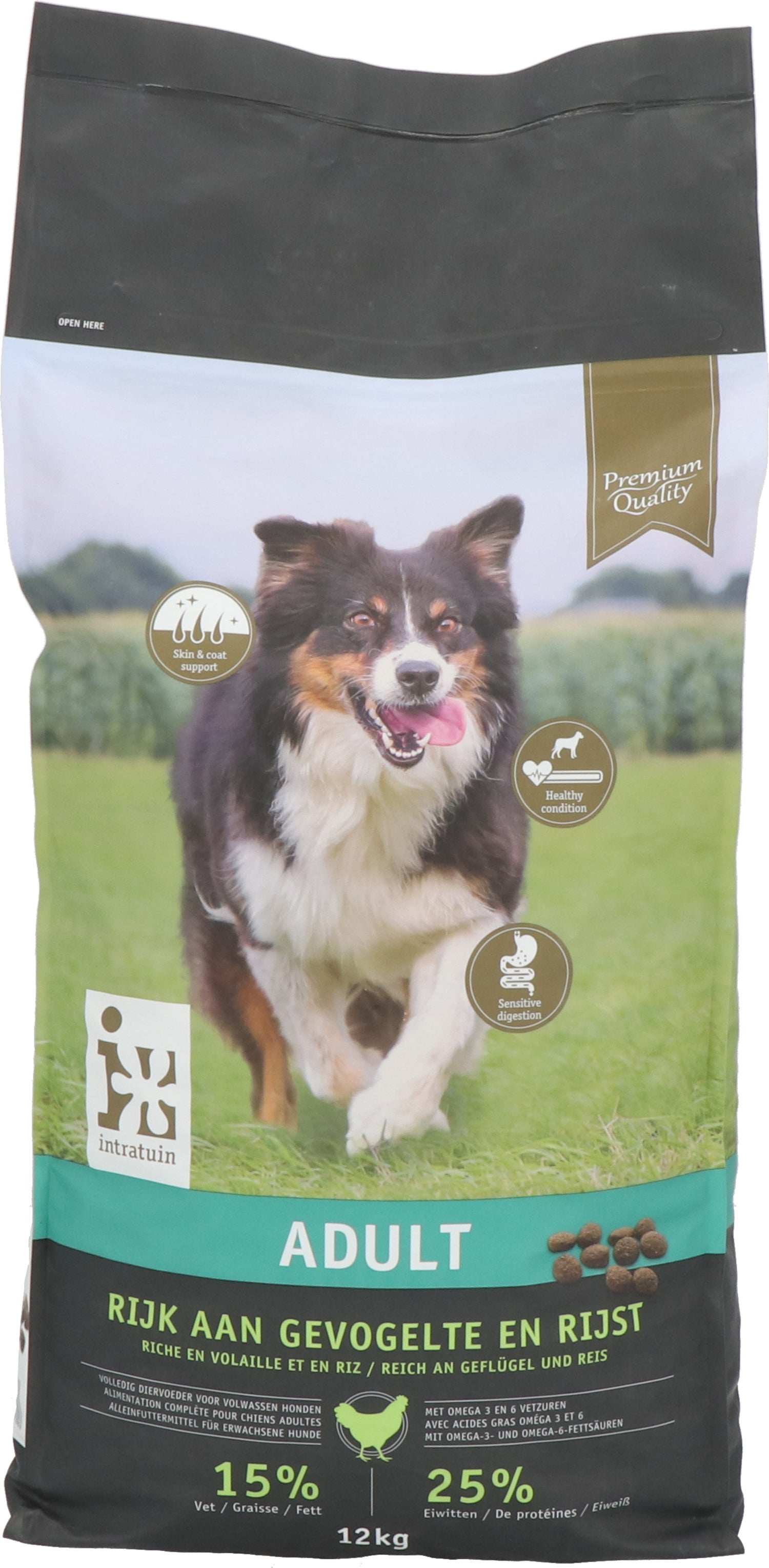 Intratuin Premium hondenvoer adult 12 kg