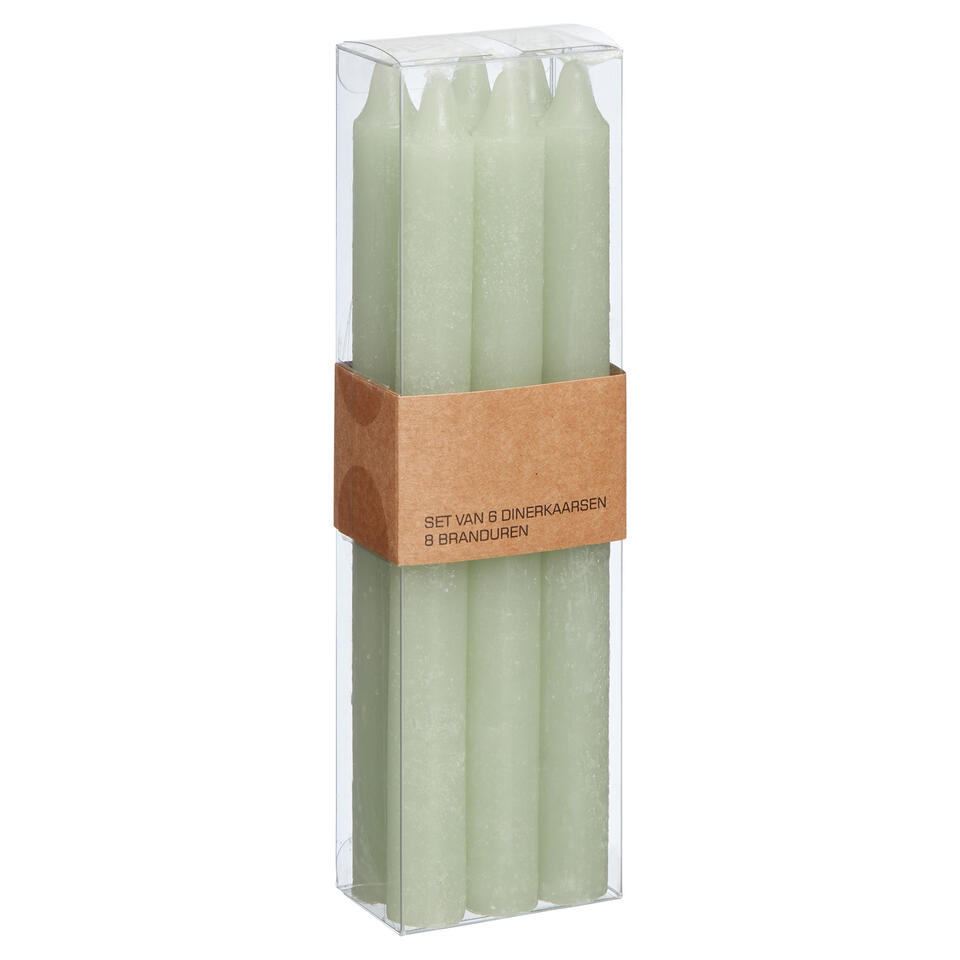Dinerkaars Mint 6 Stuks