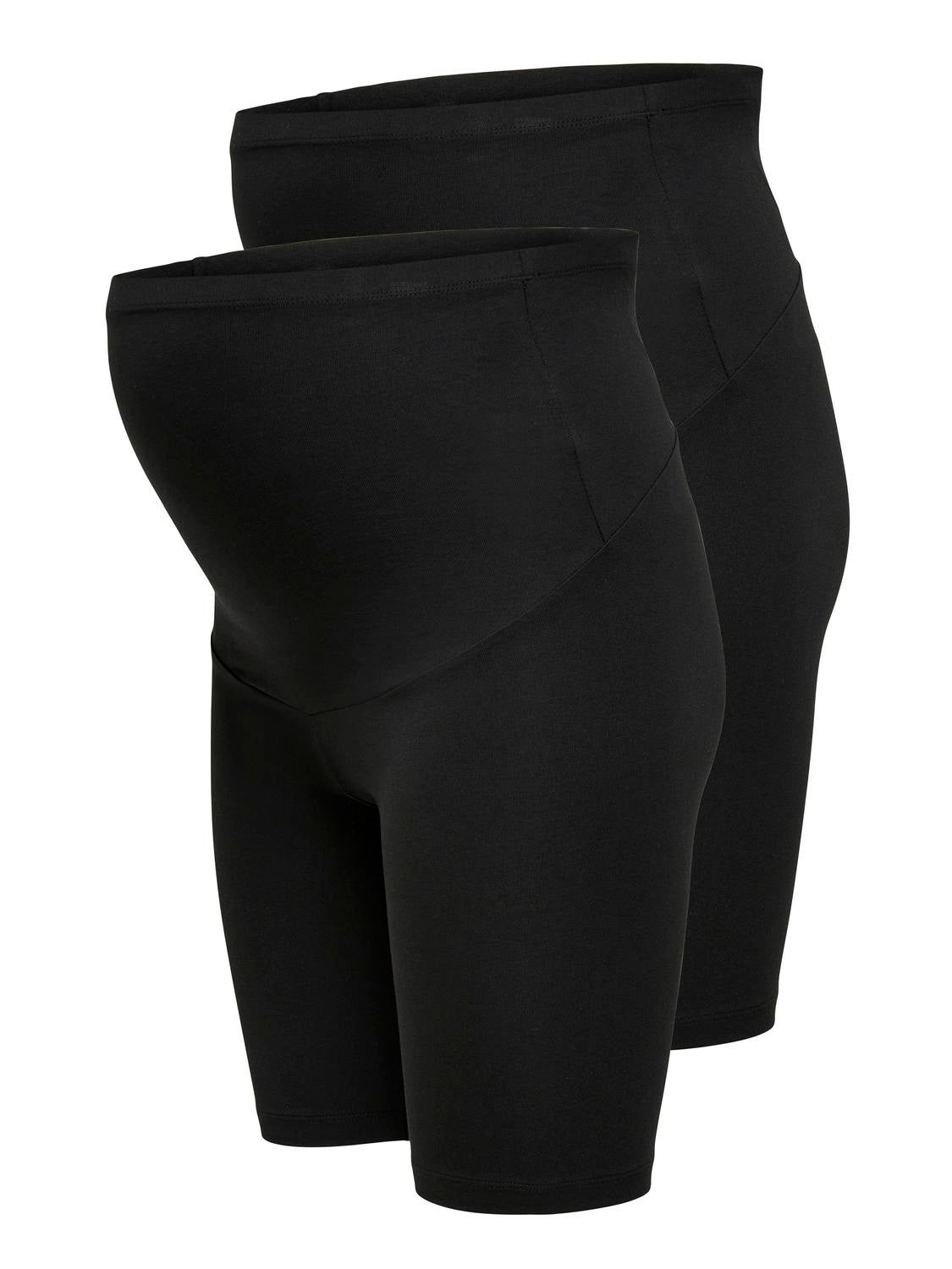 OLMLOVELY Normal geschnitten Lässige Shorts Black
