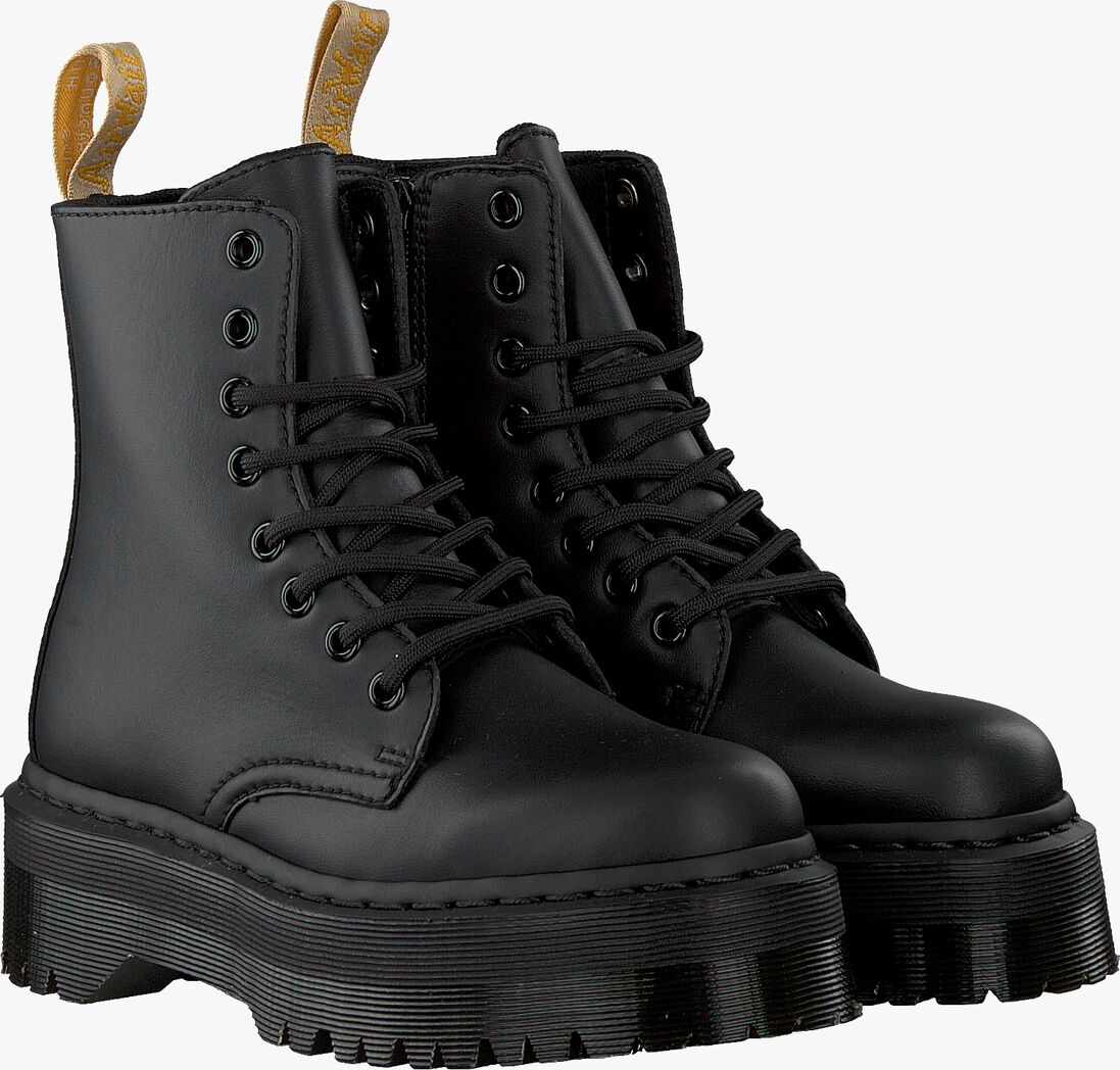 DR MARTENS zwarte dr martens veterboots vegan jadon ii mono