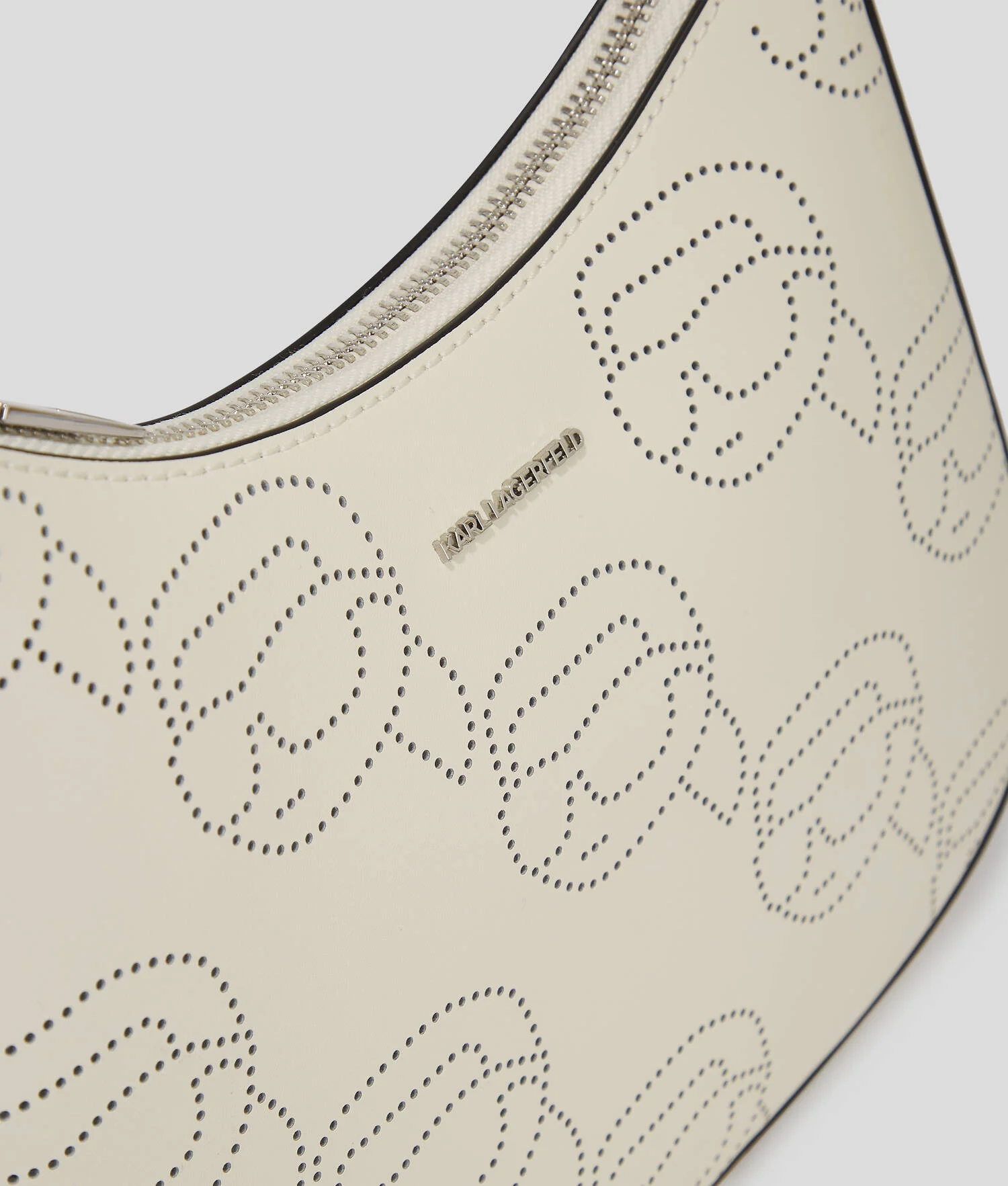 SAC PORTÉ ÉPAULE PERFORÉ IKON - Blanc Cassé