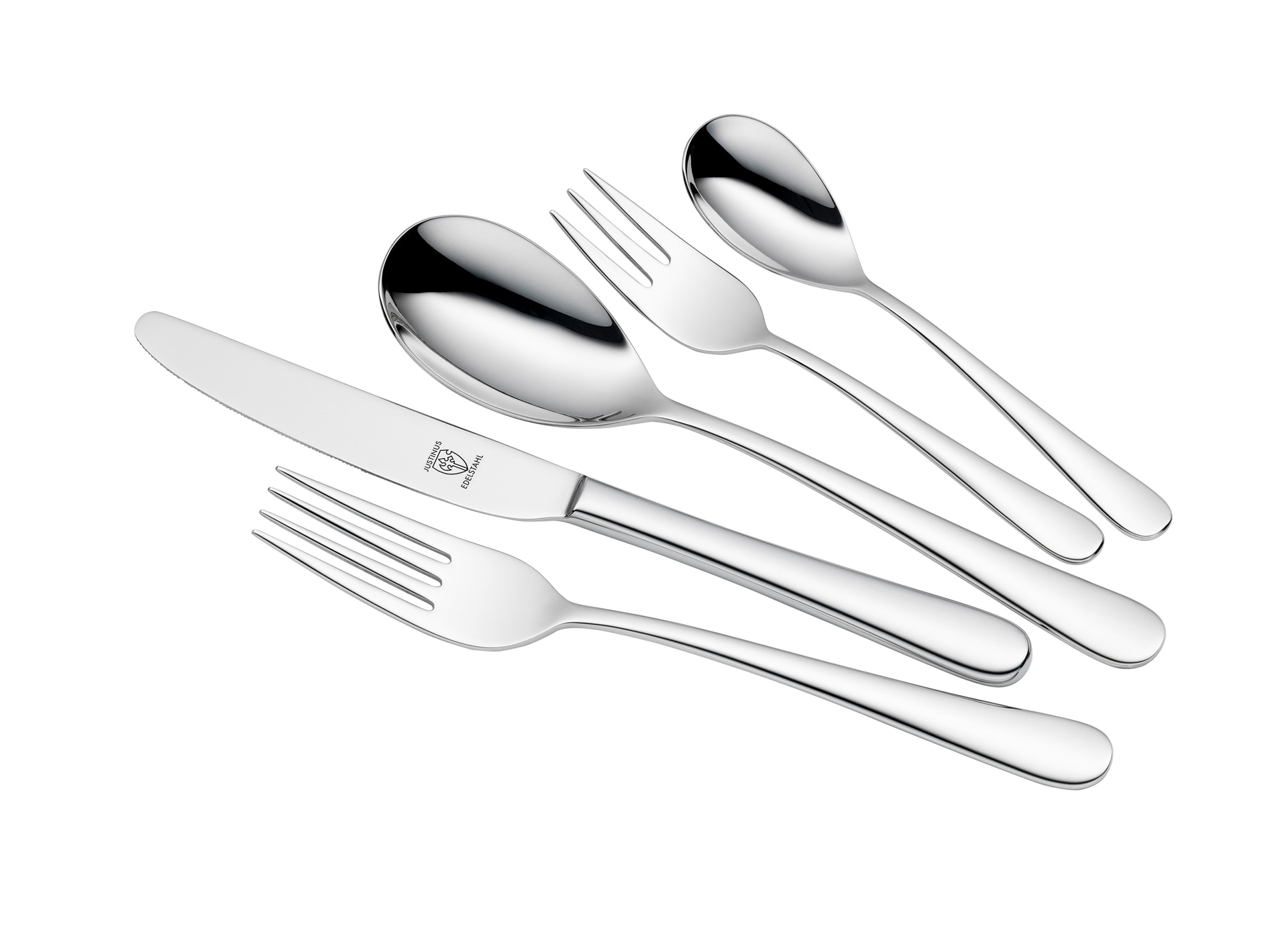 JUSTINUS Besteck-Set AVENTUS 30-teilig Edelstahl