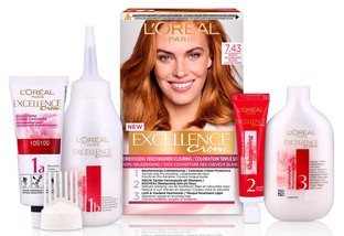 L'Oréal Paris Excellence 7.43 Koper Goudblond 1ST
