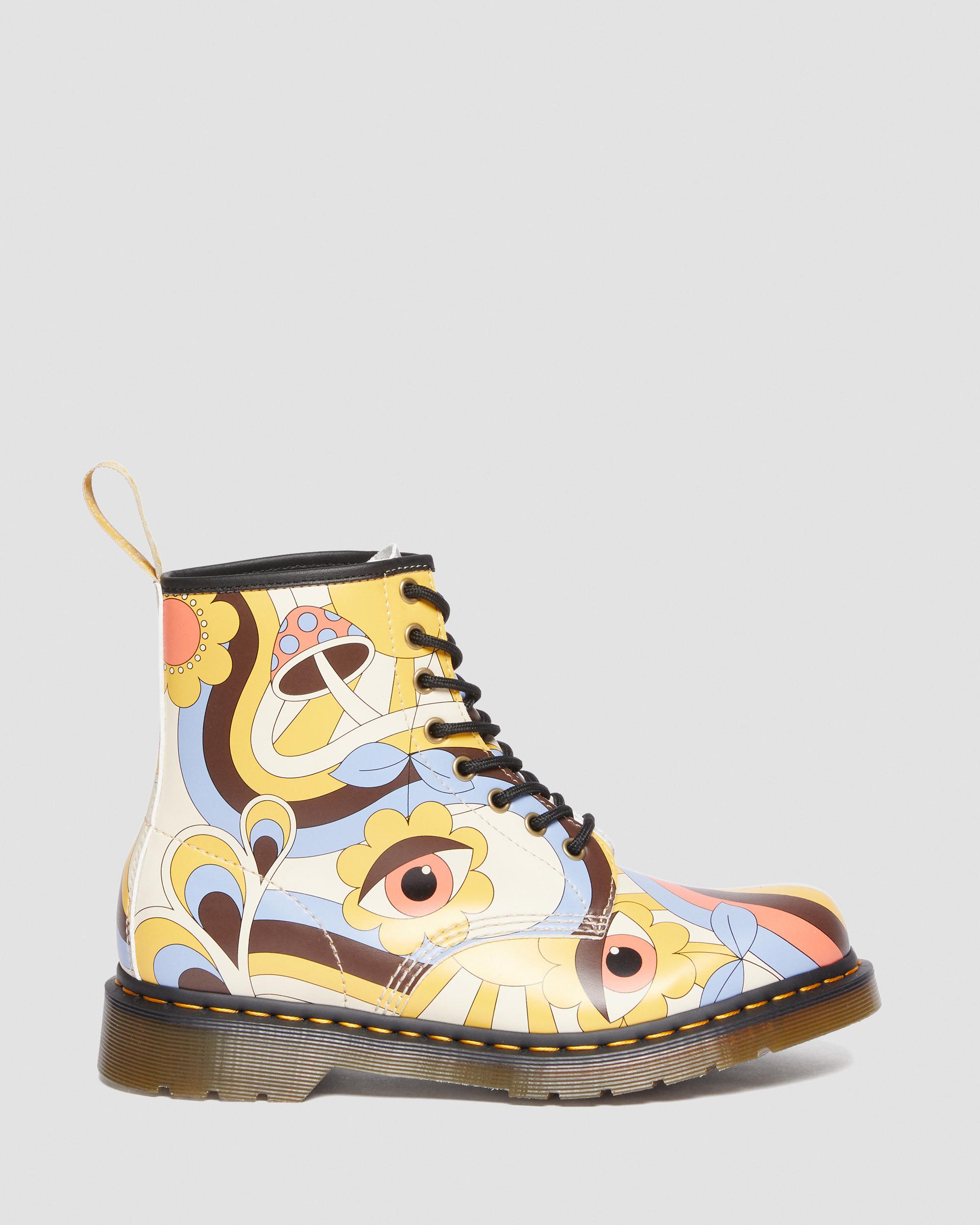 Vegan 1460 Retro Kemble Lace Up Boots