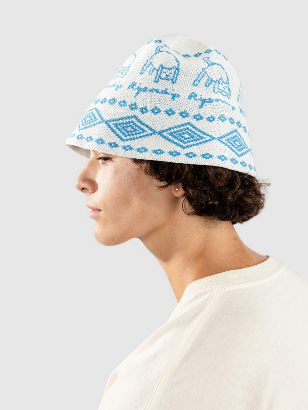 RIPNDIP Blonded Bucket Hat off white